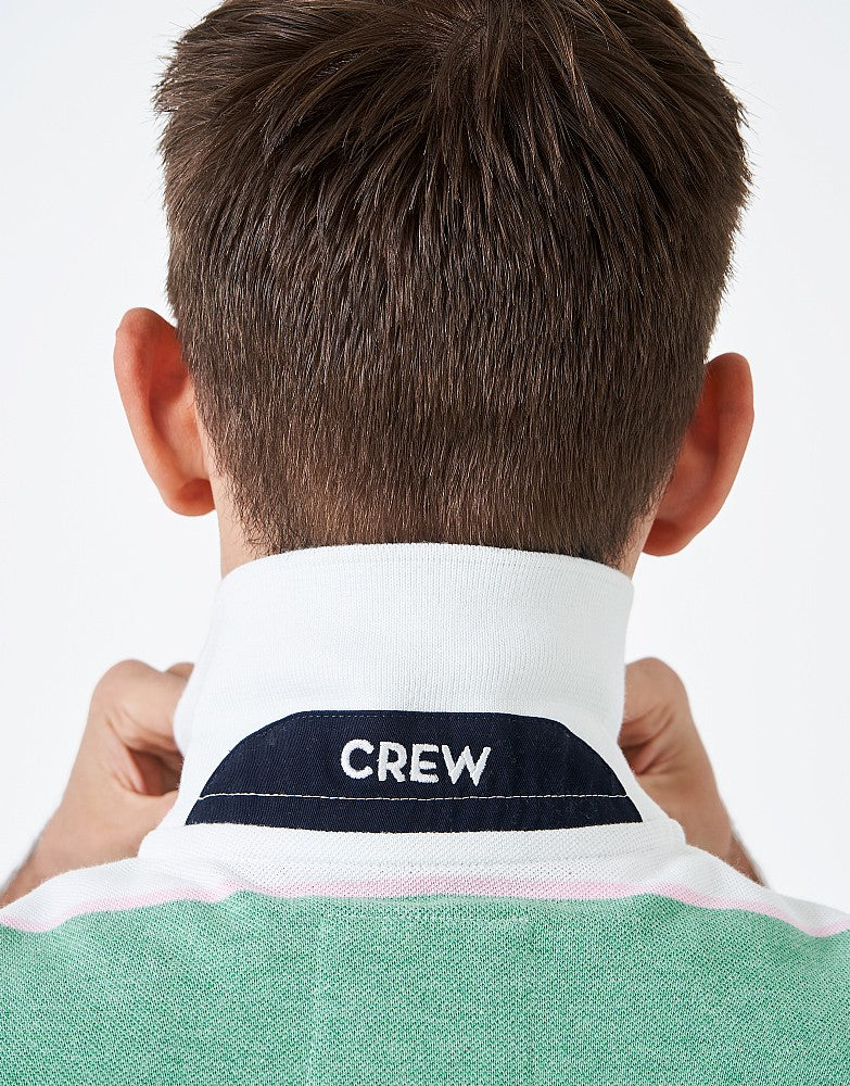 Crew Clothing Stripe Polo Shirt