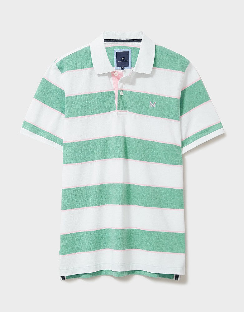 Crew Clothing Stripe Polo Shirt