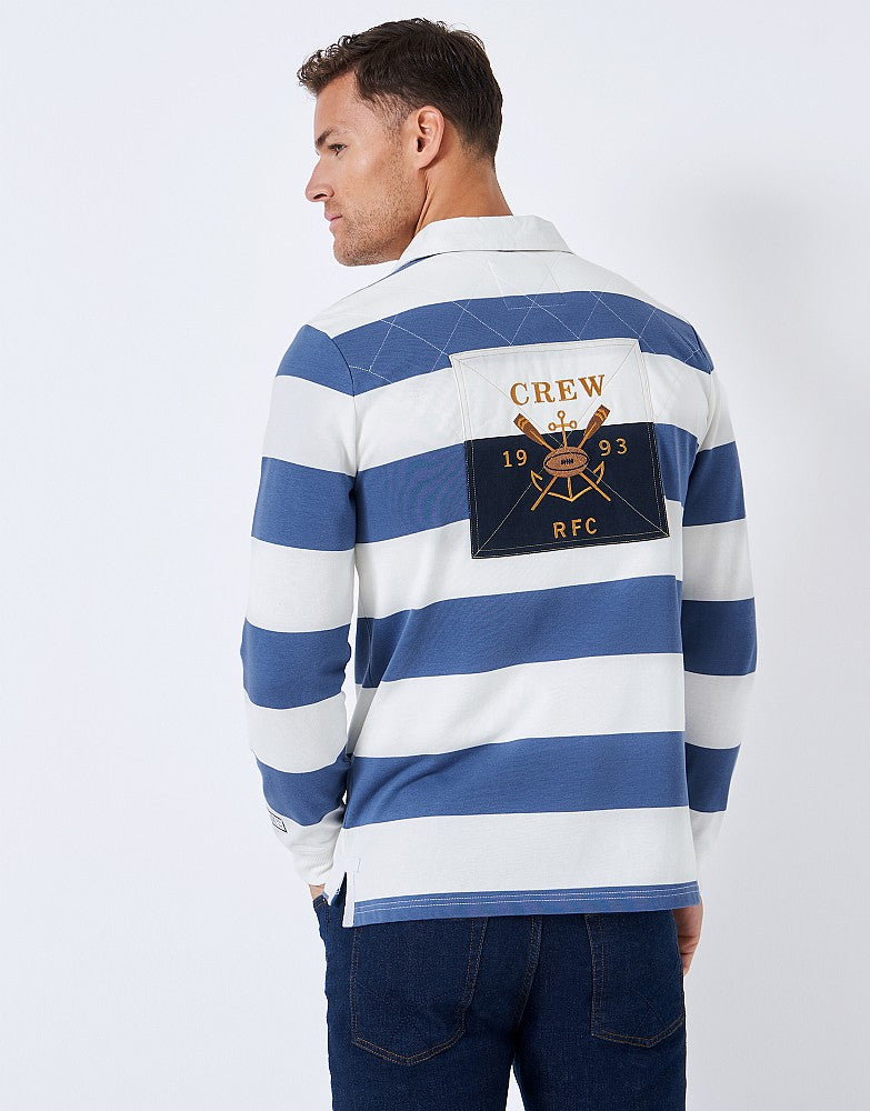 Crew Clothing Vintage Stripe Rugby Shirt