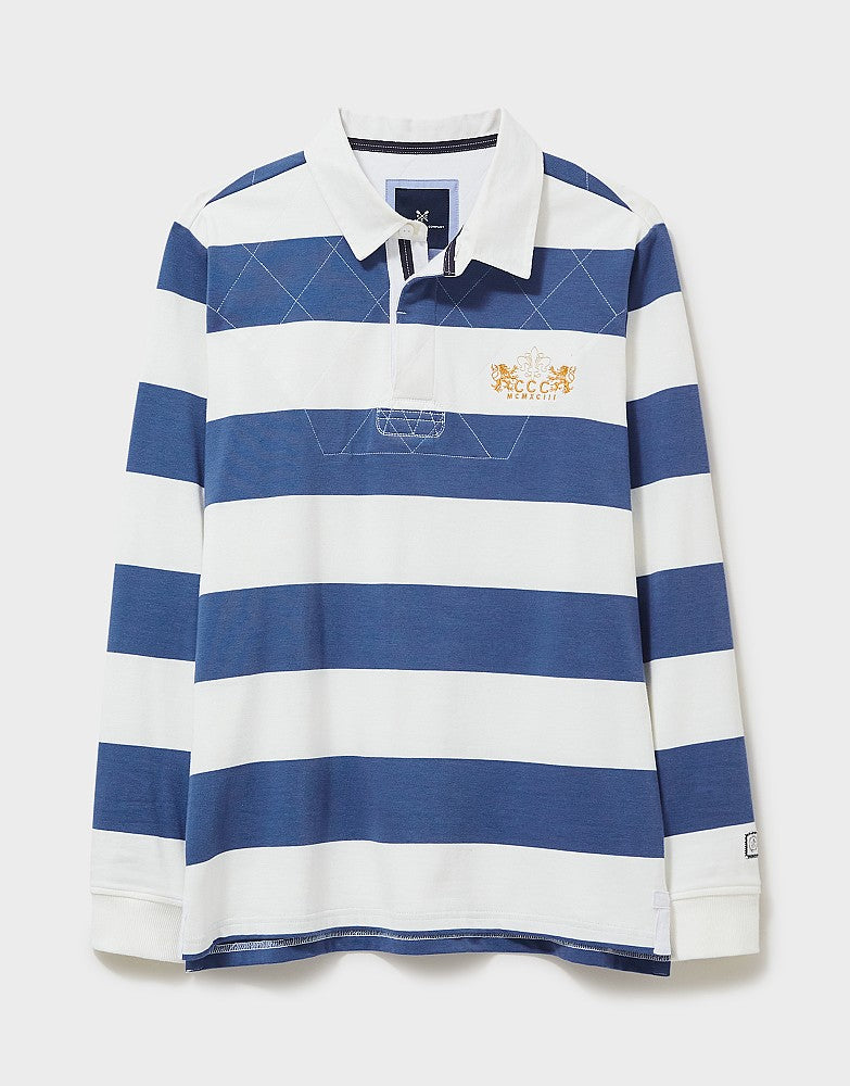 Crew Clothing Vintage Stripe Rugby Shirt