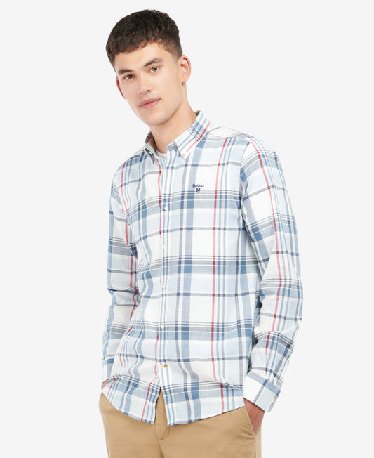 Barbour Kidd Tailored Shirt - Sky
