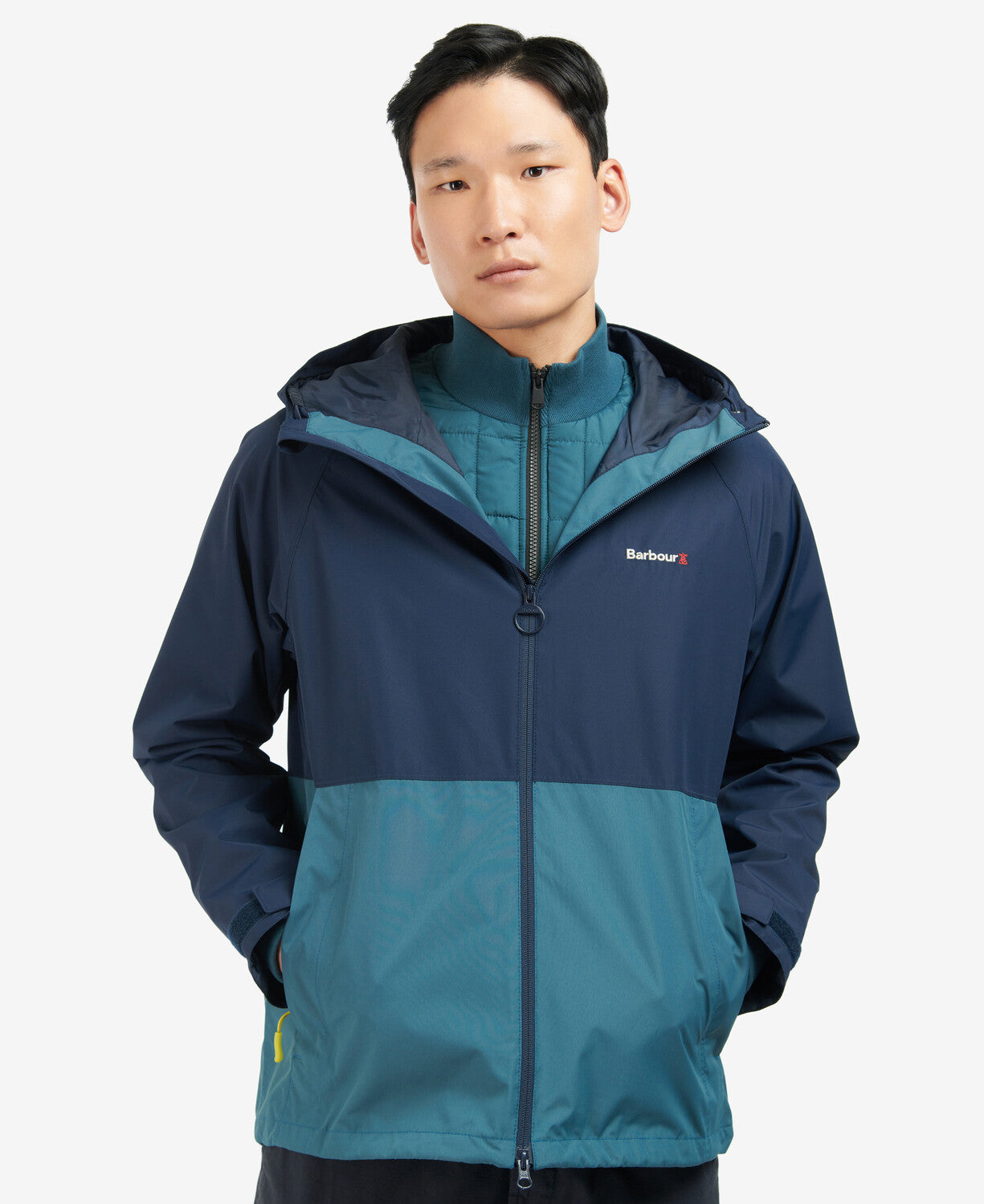 Barbour Cromar Waterproof Jacket - Navy