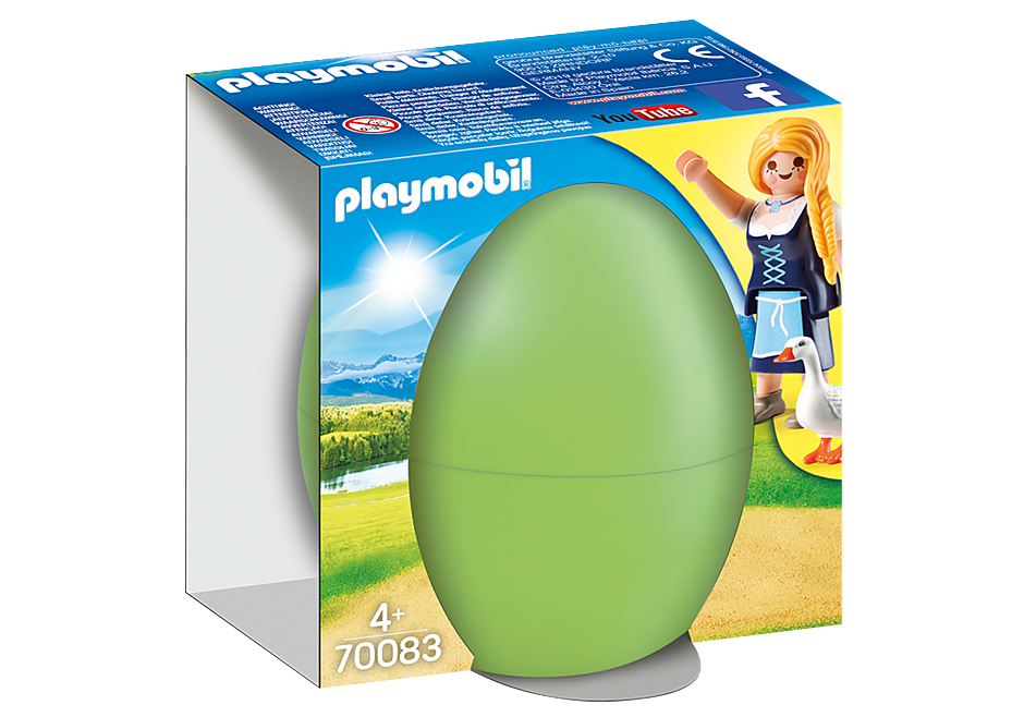 Playmobil Egg Maiden with Geese