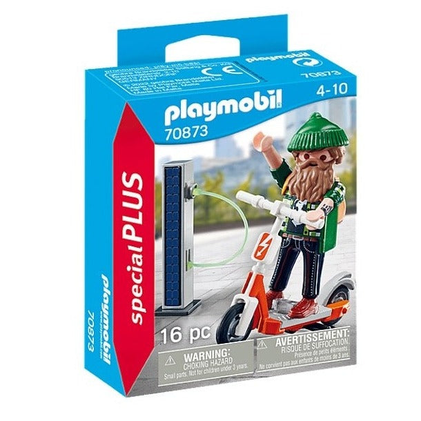 Playmobil Special Plus Man with E-Scooter 70873