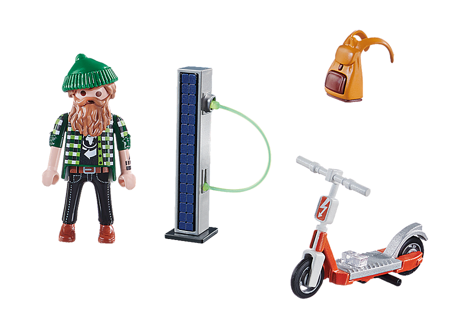 Playmobil Special Plus Man with E-Scooter 70873
