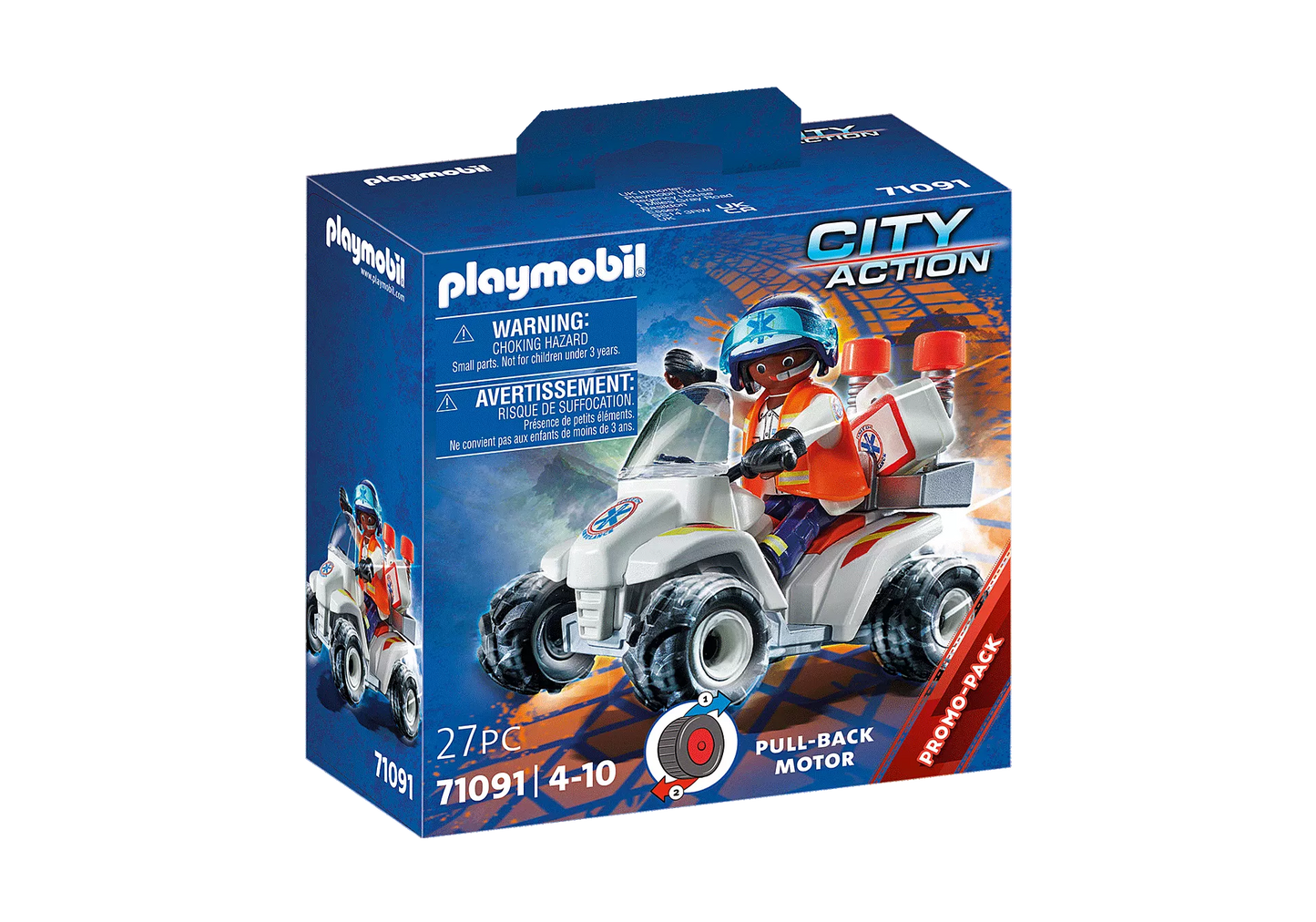Playmobil City Life Medical Rescue Quad 71091