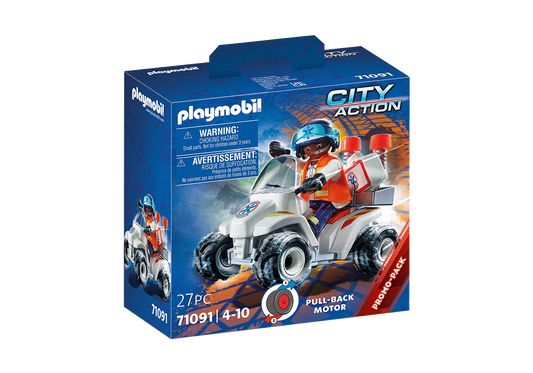 Playmobil City Life Medical Rescue Quad 71091