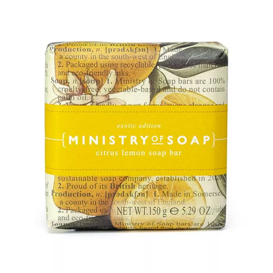 Ministry of Soap Citrus Lemon Fruit Soap