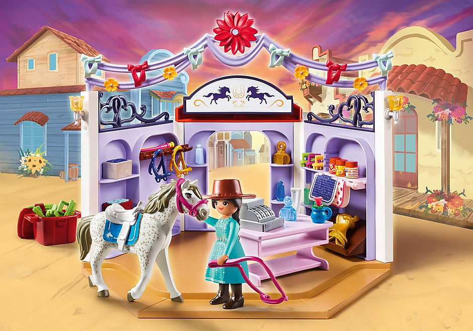Playmobil Spirit Untamed Miradero Tack Shop