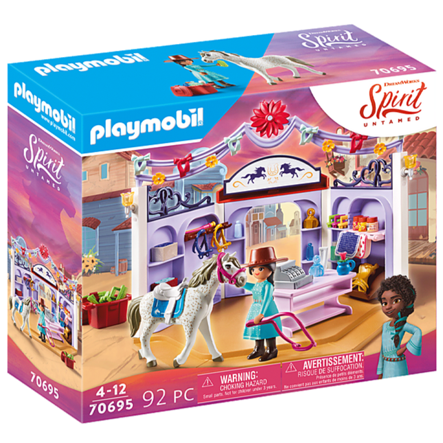Playmobil Spirit Untamed Miradero Tack Shop