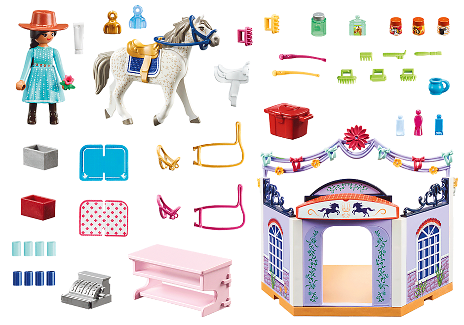 Playmobil Spirit Untamed Miradero Tack Shop