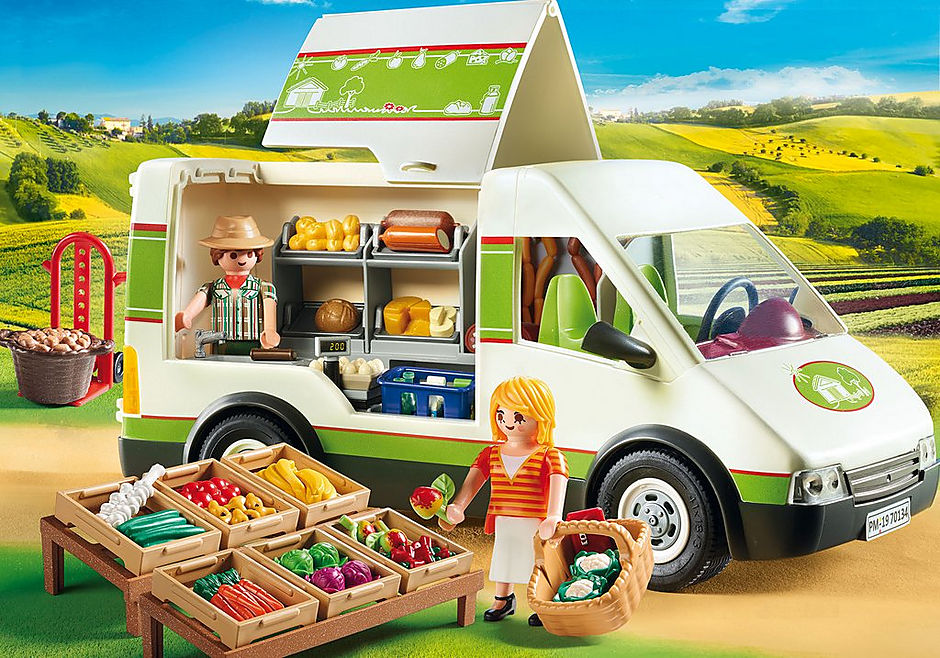 Playmobil Country Mobile Farm Market