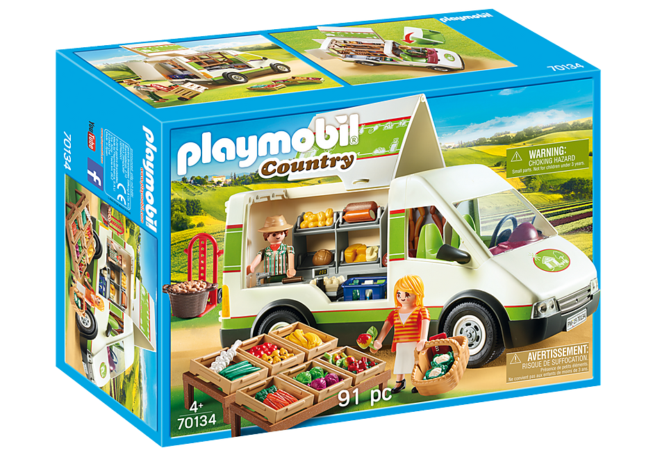 Playmobil Country Mobile Farm Market