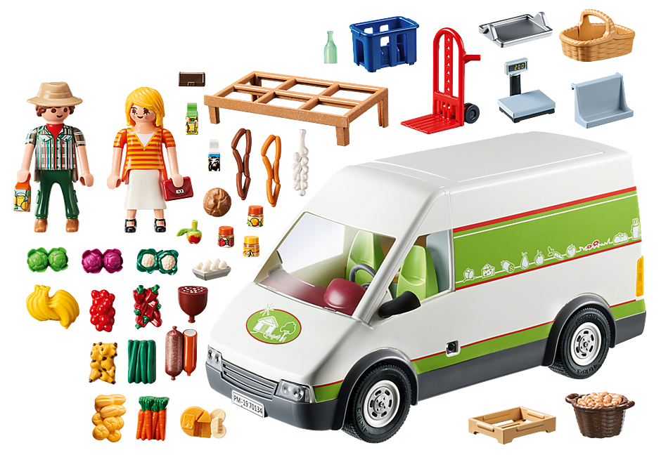 Playmobil Country Mobile Farm Market