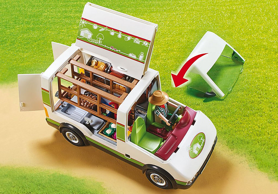 Playmobil Country Mobile Farm Market