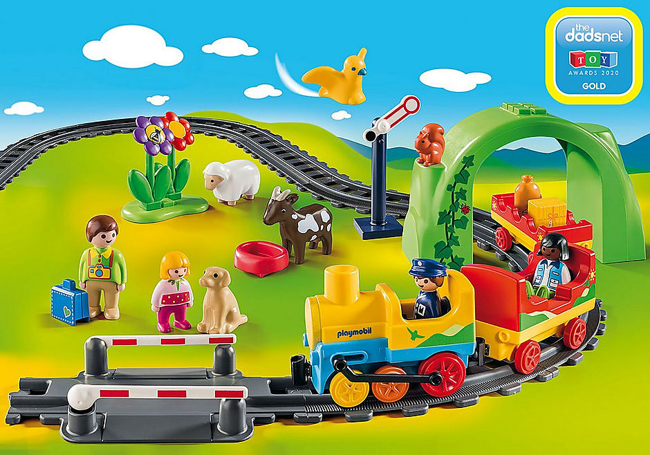 Playmobil 1.2.3 My First Train Set