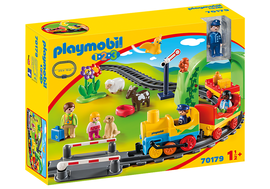 Playmobil 1.2.3 My First Train Set