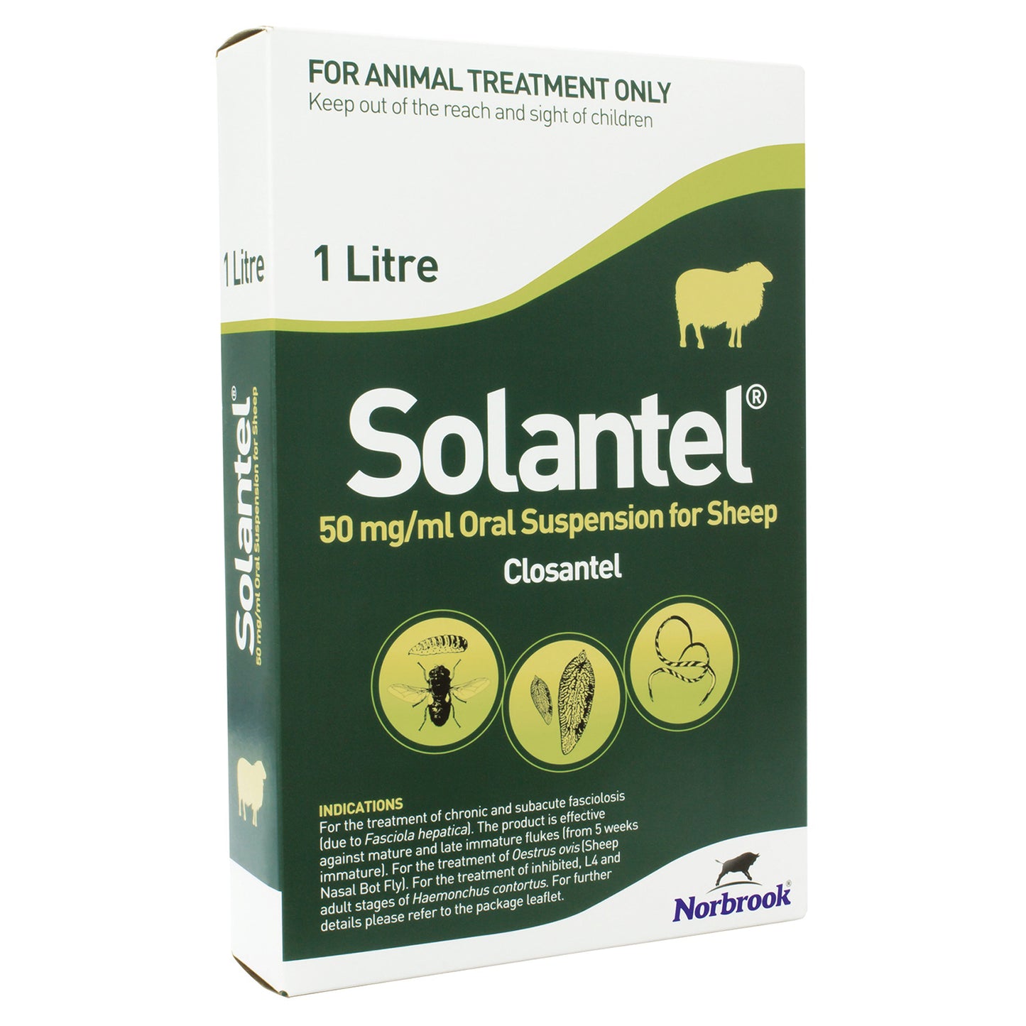 Solantel 50 mg/ml Oral Suspension for Sheep