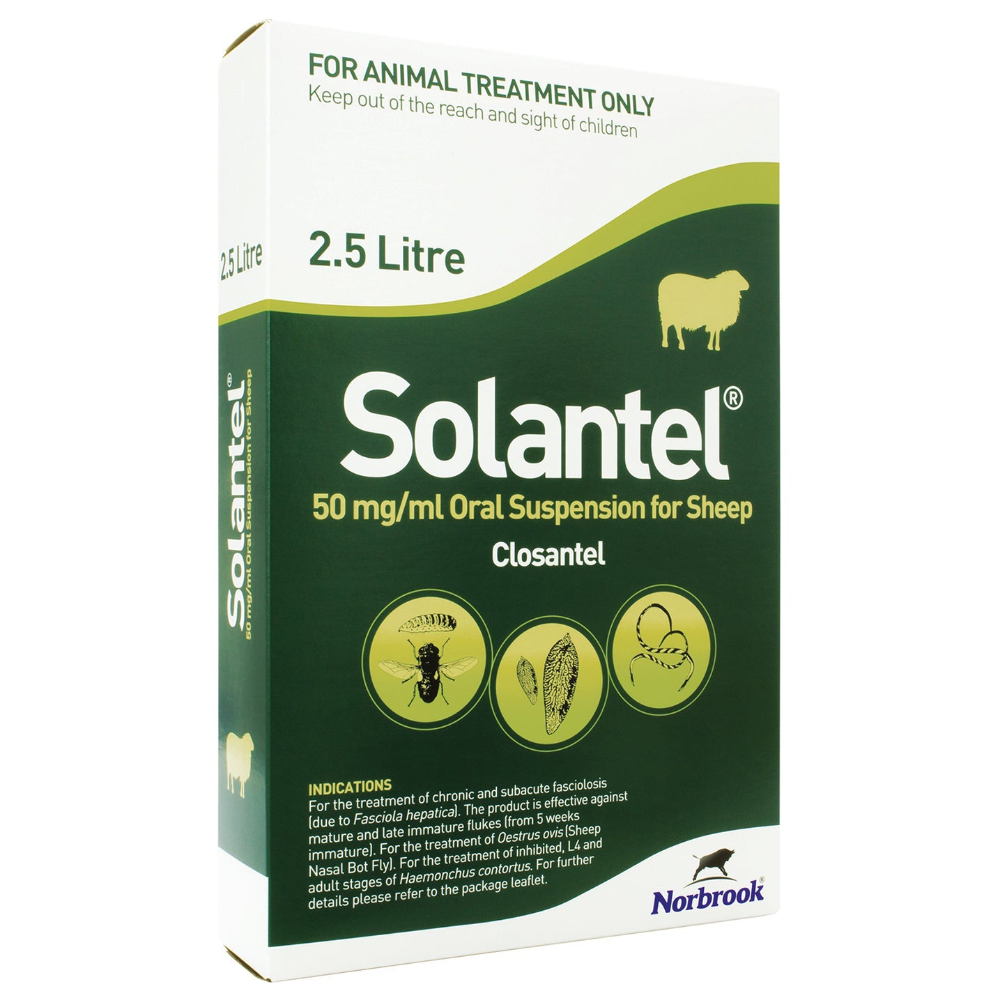Solantel 50 mg/ml Oral Suspension for Sheep