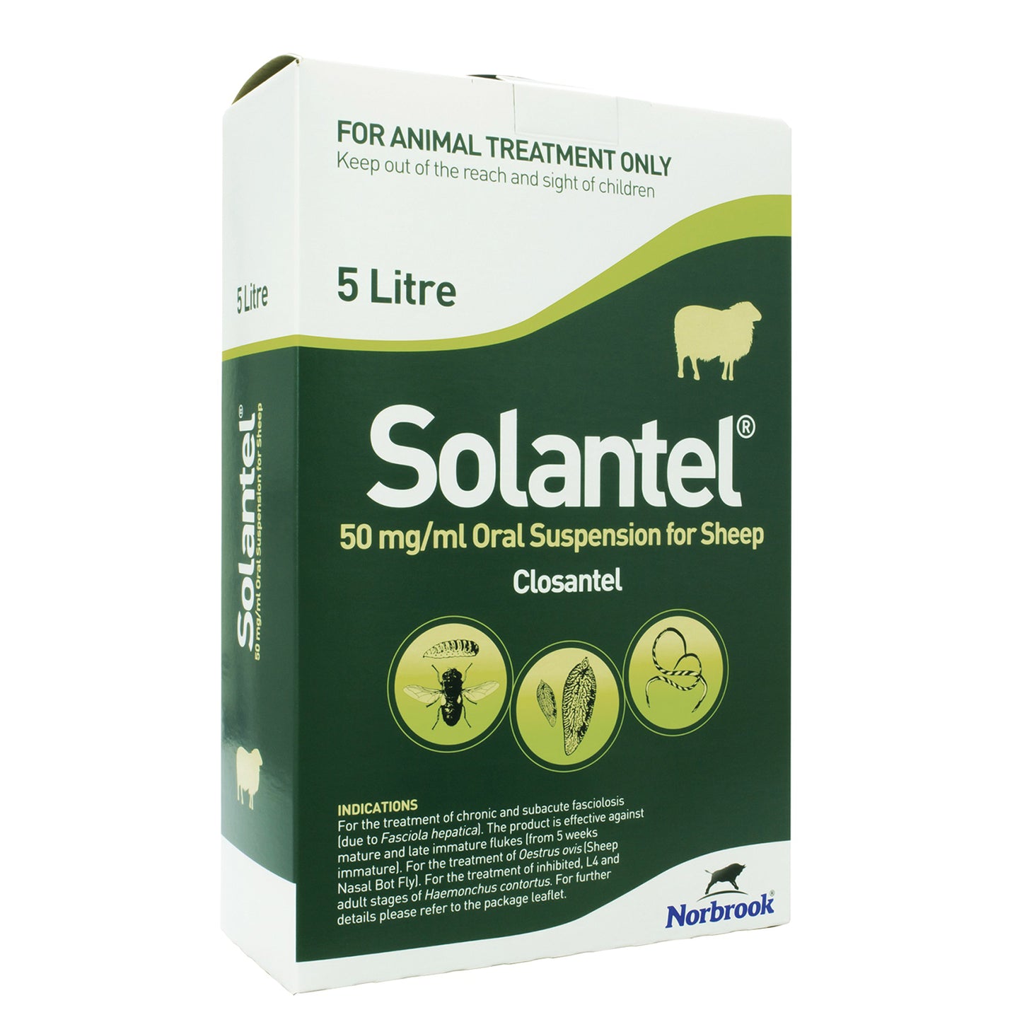 Solantel 50 mg/ml Oral Suspension for Sheep
