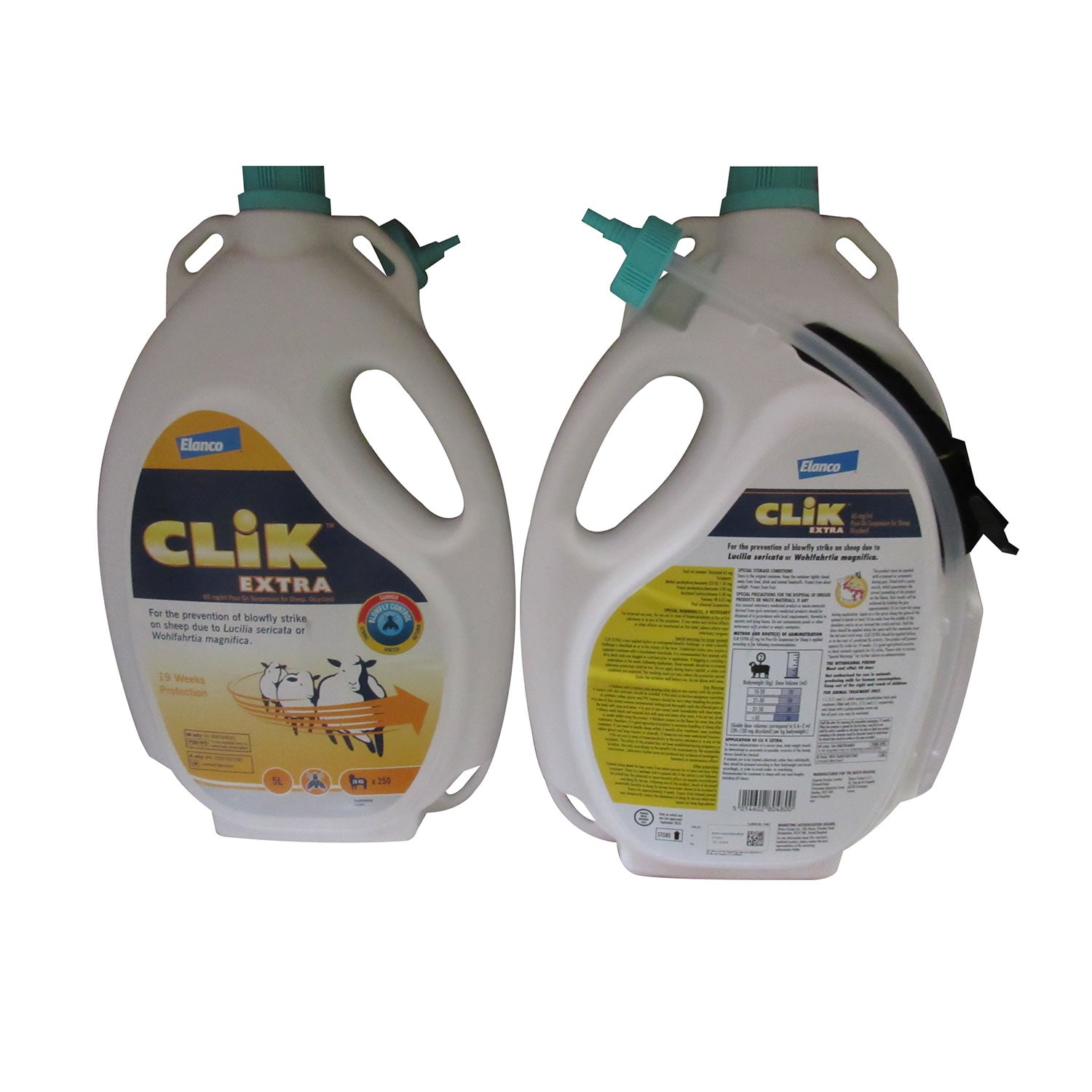 CLiK Extra 65 mg/ml Pour-On Suspension for Sheep – Sam Turner & Sons