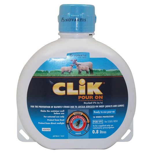 CLIK 5% Pour-on Suspension for Sheep