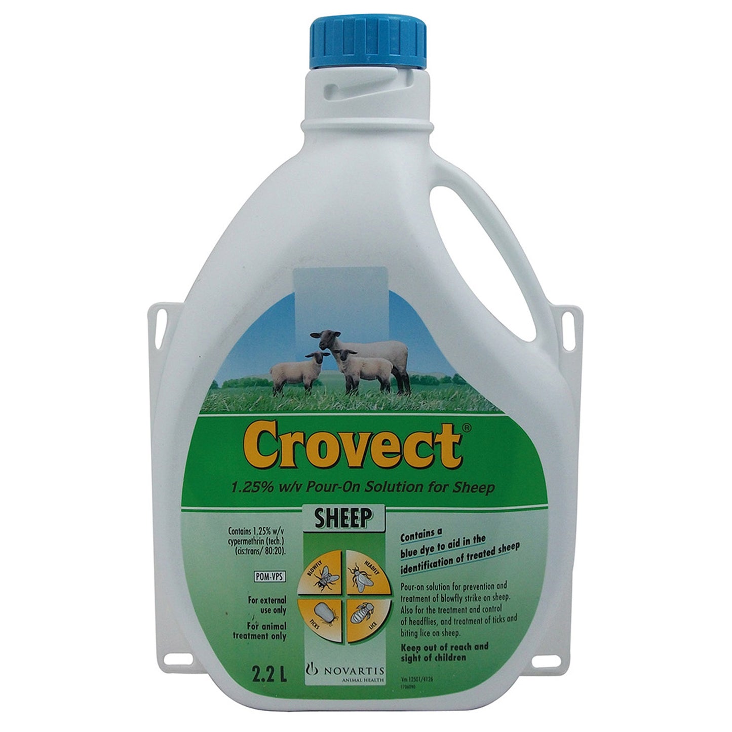 Crovect 1.25% w/v Pour-On Solution for Sheep