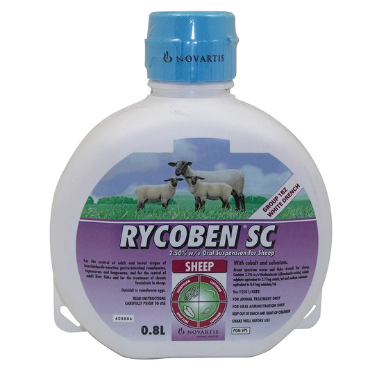 Rycoben SC 2.50 % w/v Oral Suspension for Sheep
