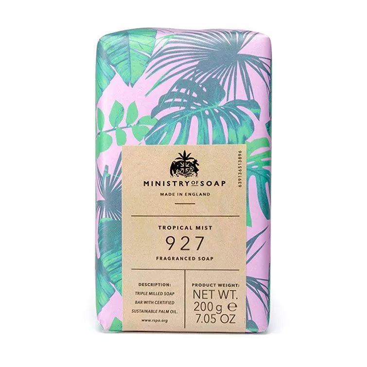 Ministry of Soap Tropical Mist Natural Rainforest Soap