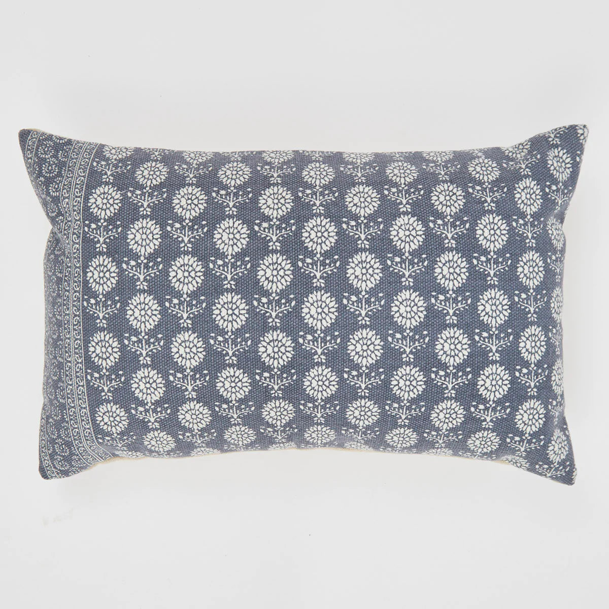 Weaver Green Jaipur Marigold Navy Cushion 40 x 60cm