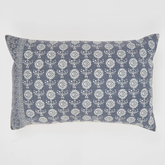 Weaver Green Jaipur Marigold Navy Cushion 40 x 60cm