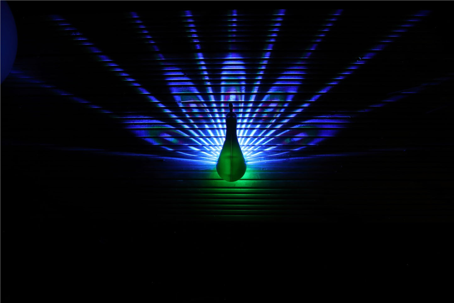 Noma Percy Peacock Silhouette Wall Light