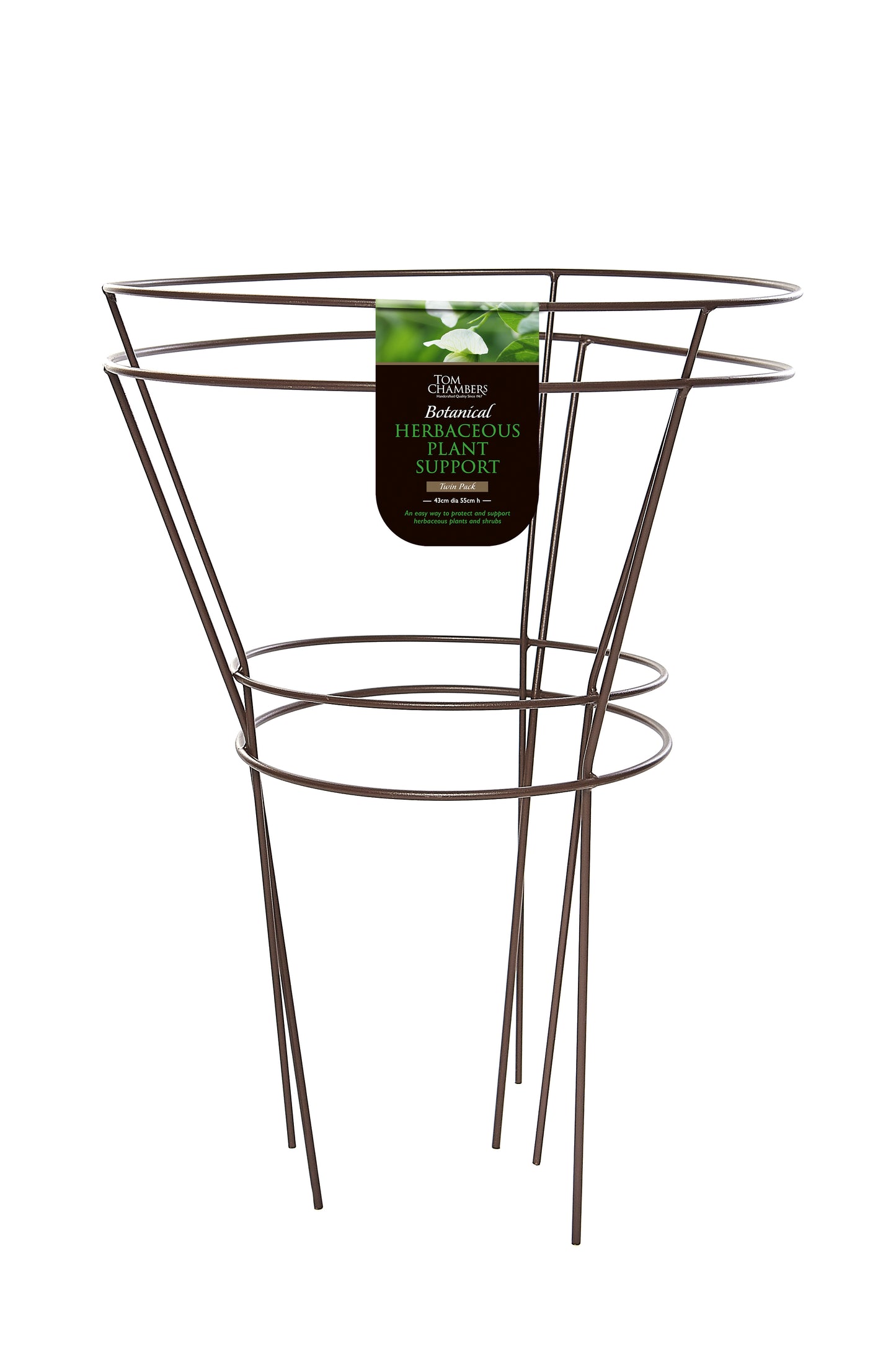 Tom Chambers Botanical Herbaceous Plant Support 2-Pack