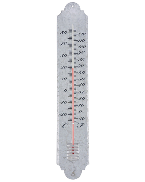 Fallen Fruits Large Zinc Thermometer