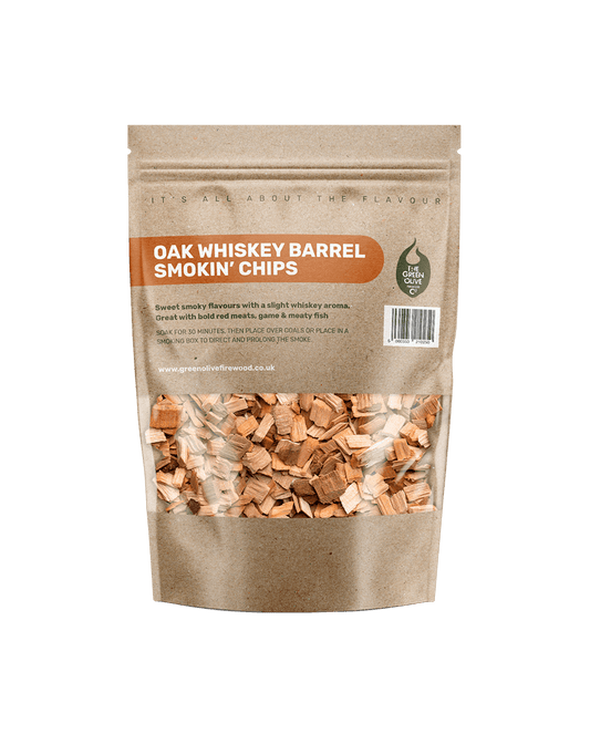 Oak Whiskey Barrel Smokin' Chips 1.5L
