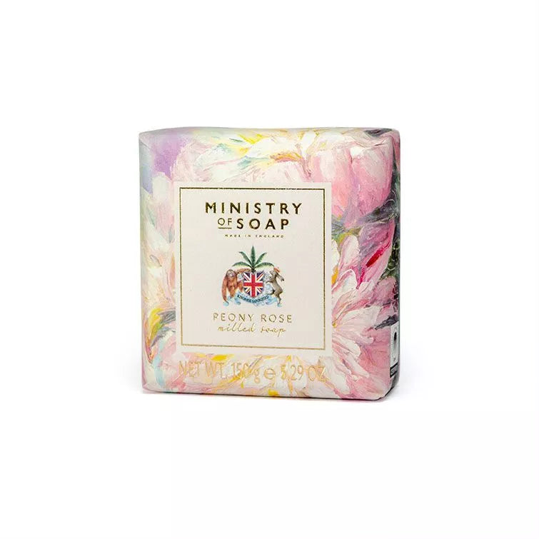 Ministry of Soap Peony Rose Oil Painting Soap