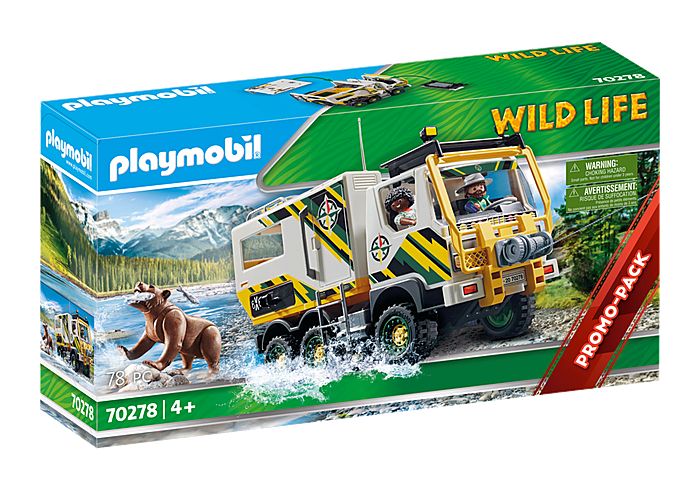 Playmobil Wild Life Outdoor Expedition Truck
