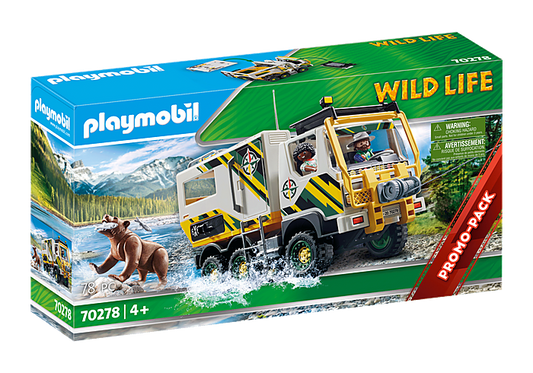 Playmobil Wild Life Outdoor Expedition Truck