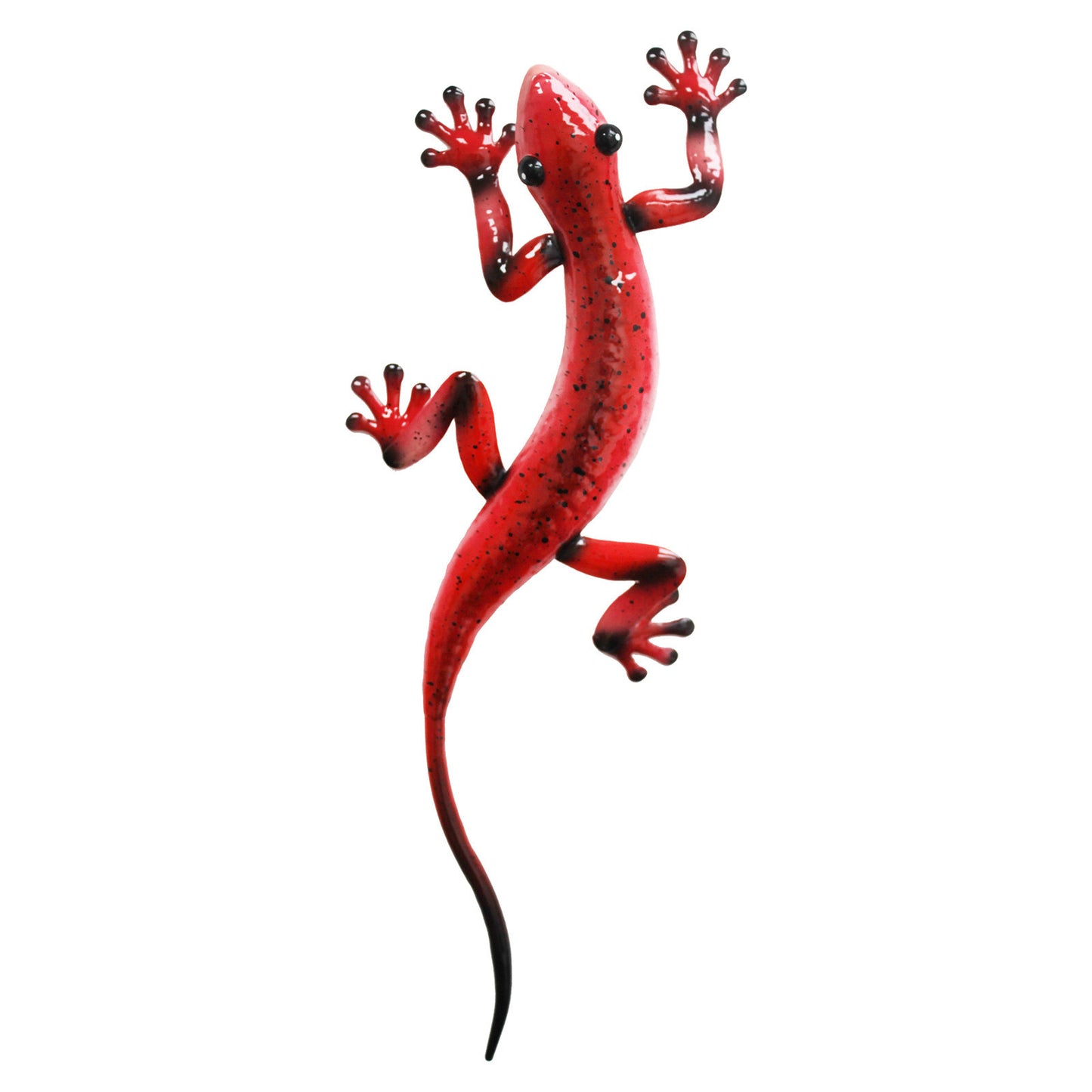 Primus Metal Gecko Wall Art Red 44cm