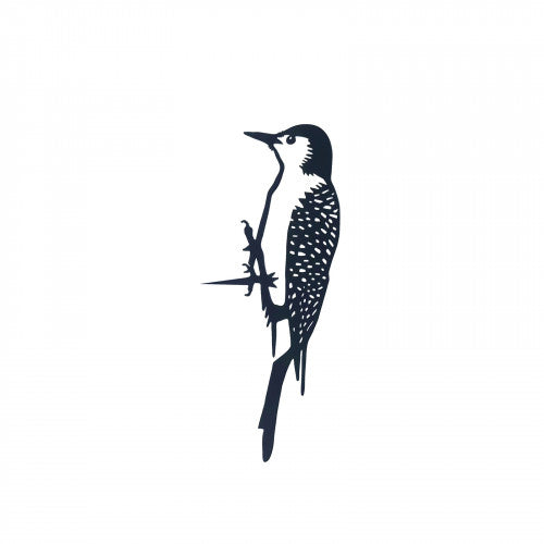 Primus Metal Woodpecker Tree Silhouette