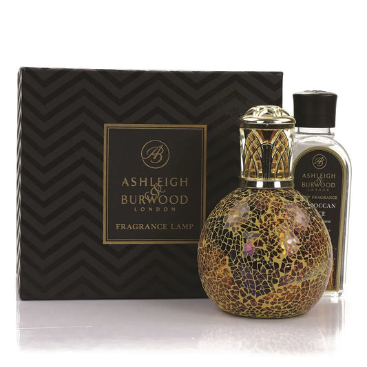 Ashleigh & Burwood Gift Set Egyptian Sunset Lamp & Moroccan Spice 250ml