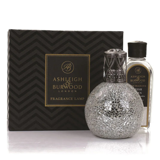 Ashleigh & Burwood Gift Set Paradiso Lamp & Fresh Linen 250ml
