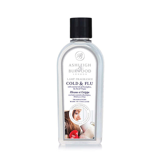 Ashleigh & Burwood Essential Oil Lamp Fragrance Cold & Flu 500ml
