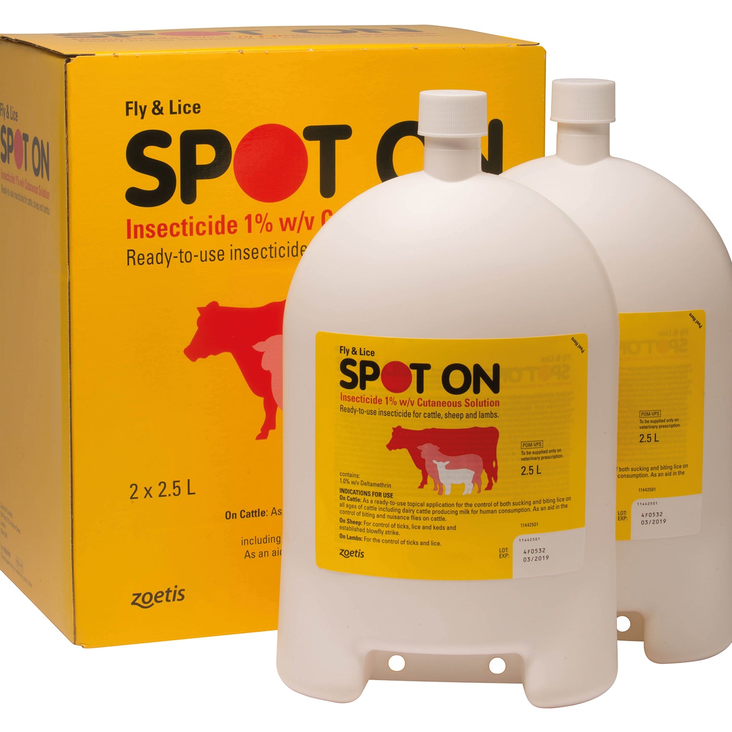 Fly & Lice Spot On Insecticide 1% w/v Cutaneous Solution