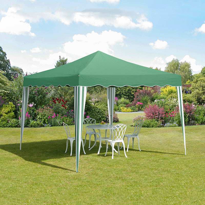 Suntime Green Steel Gazebo 3 x 3m