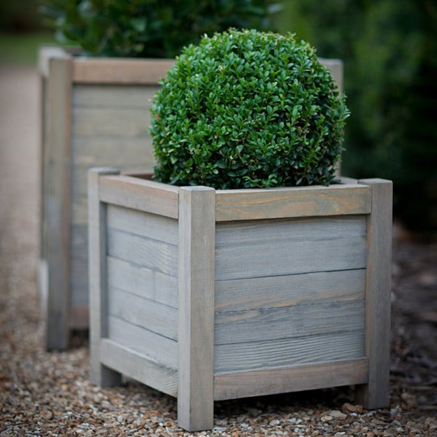 Garden Trading Square Wooden Planter