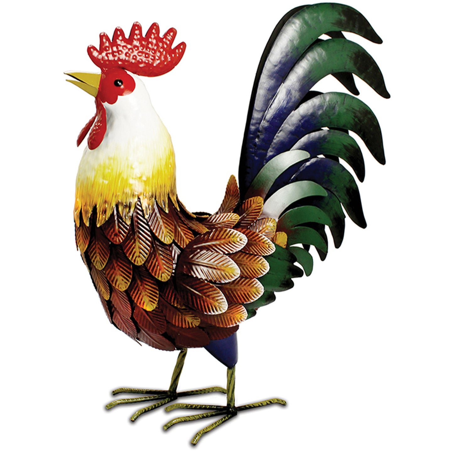 Primus Farmyard Metal Rooster 35cm x 44cm