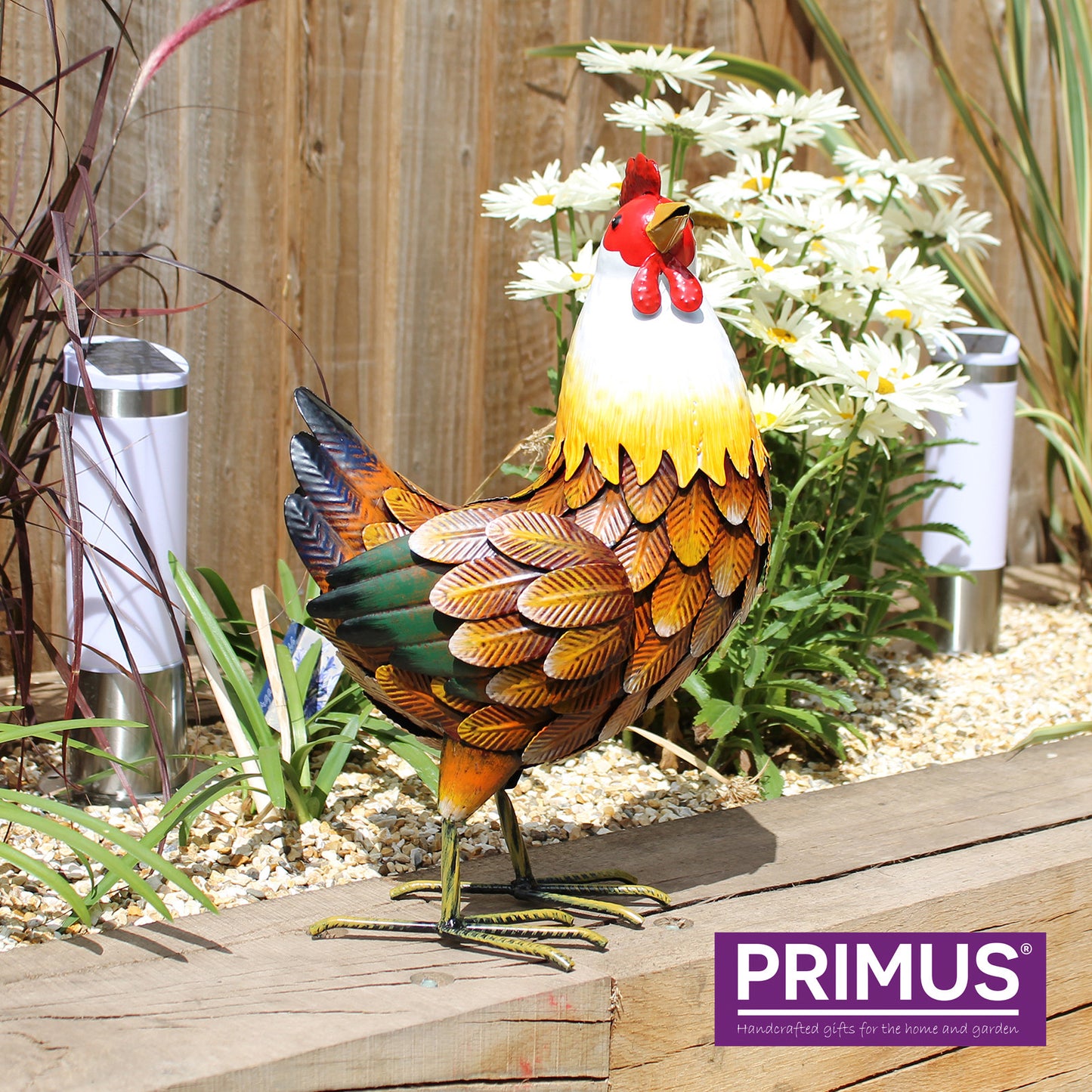 Primus Metal Farmyard Hen 24cm x 40cm