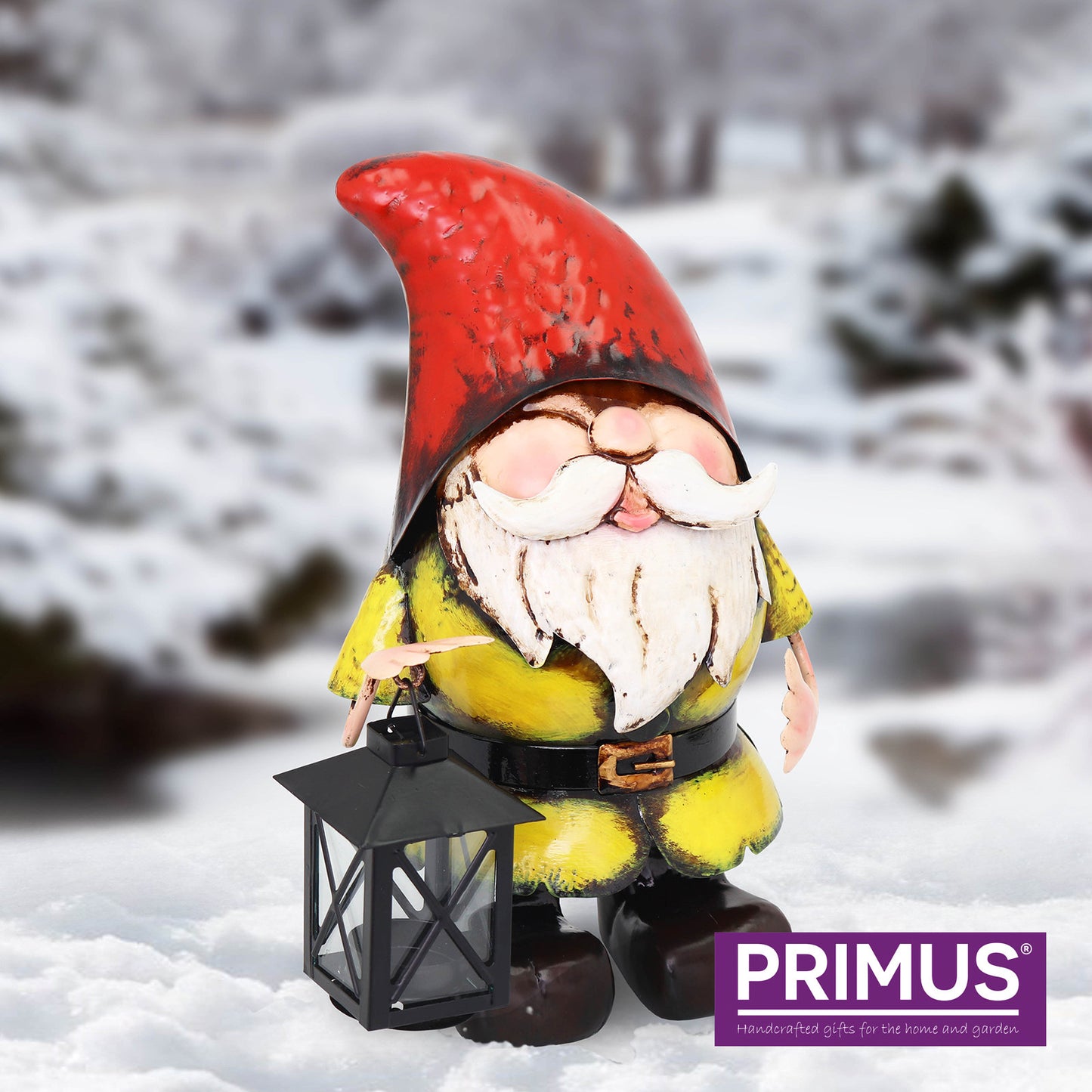 Primus Metal Gnome with Candle Lantern