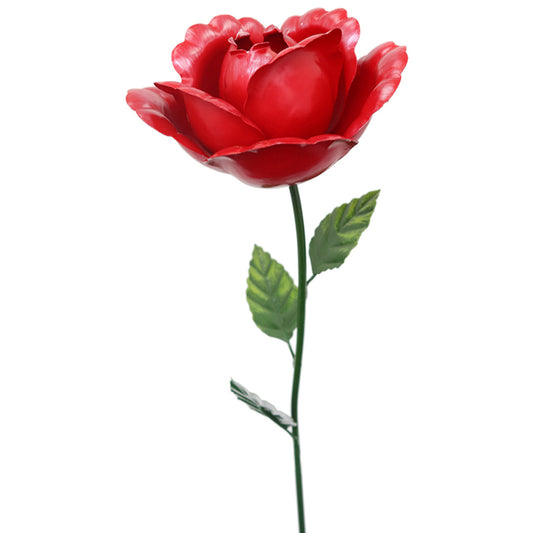 Primus 82cm Medium Metal Red Rose Garden Stake